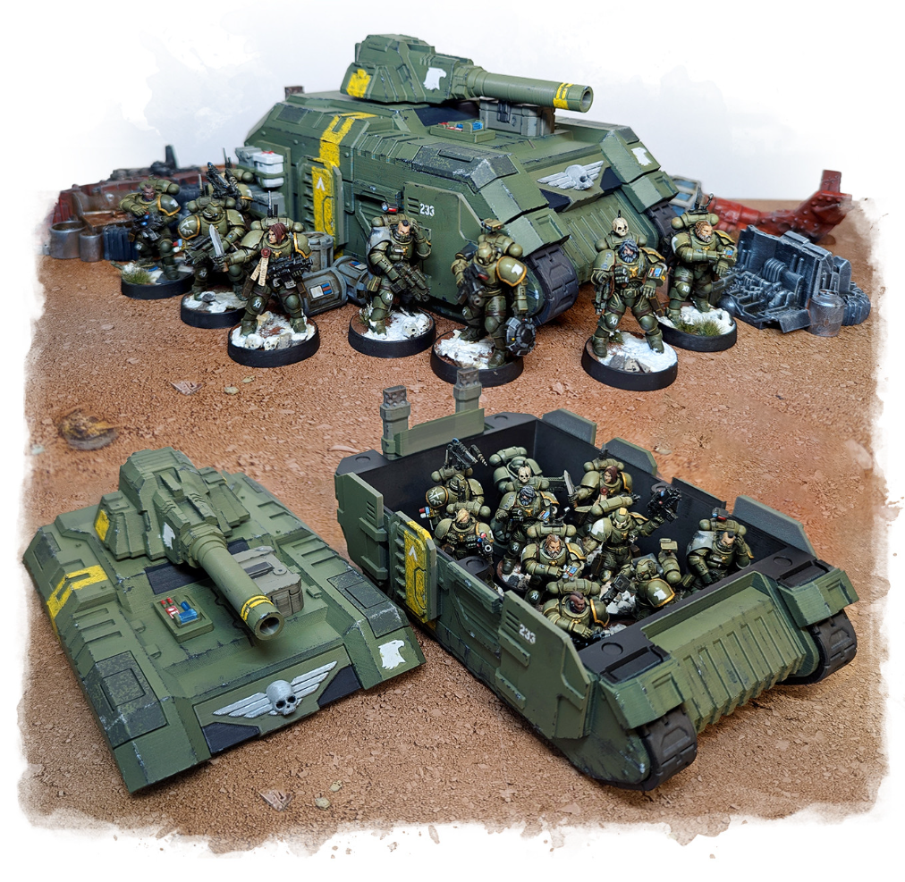 Astral Combat Carrier | Modular Tank / Model Storage
